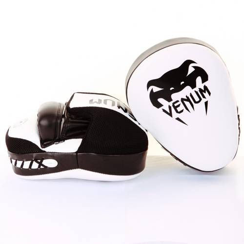 rukavice venum focus mitts cellular 2.0 - bílo-černé pár