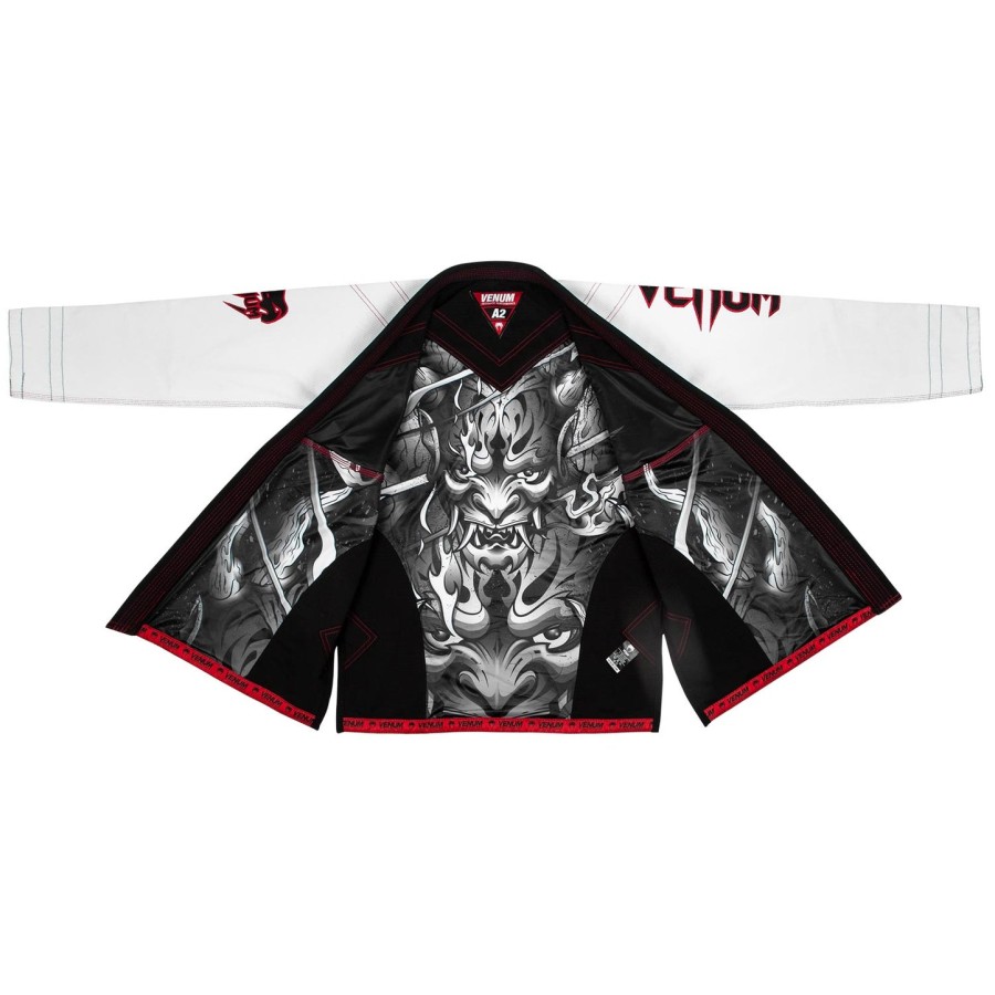 venum devil bjj gi - bíločerné - exkluzivní