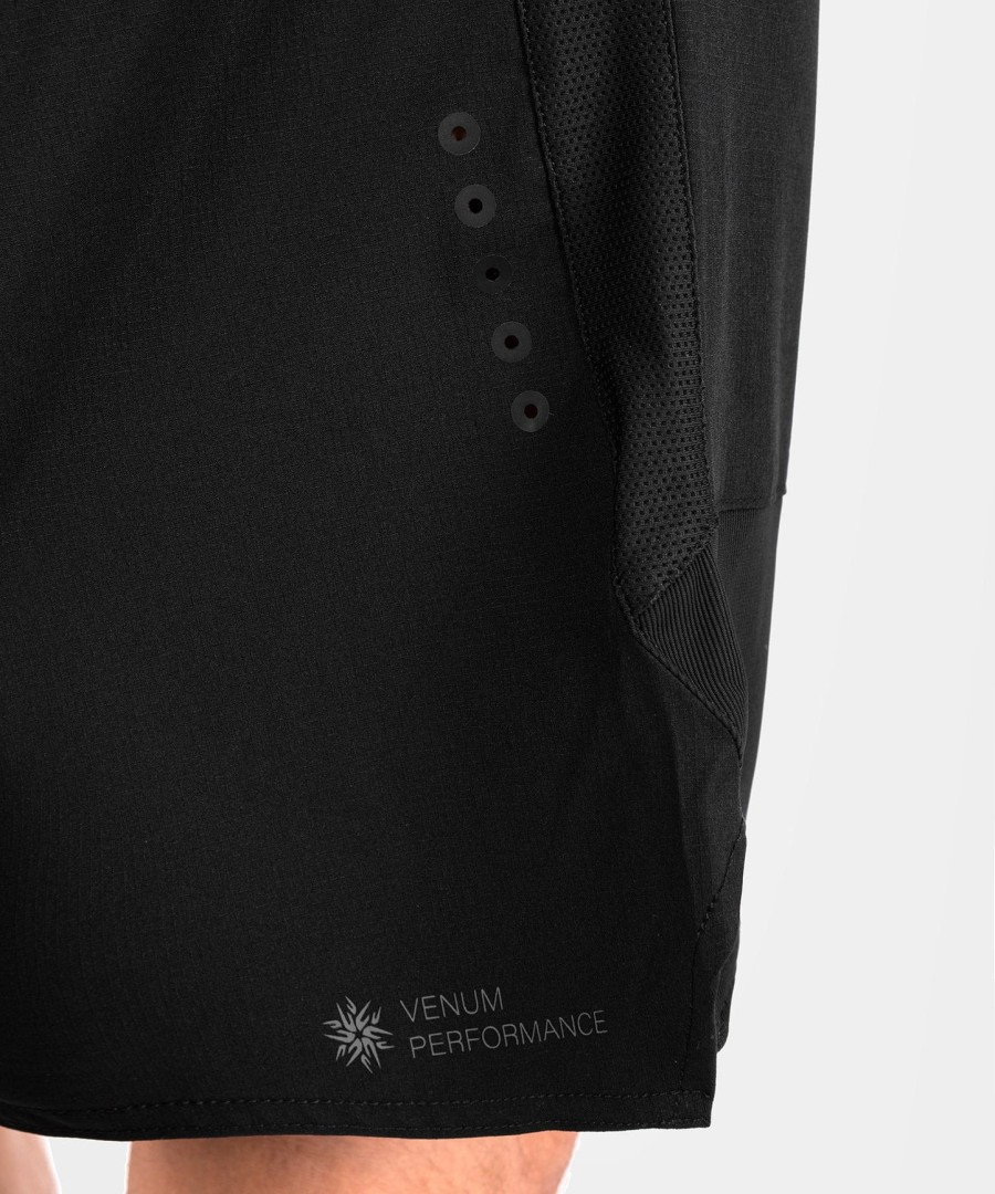 pánské kraťasy venum g-fit air fightshort - černé