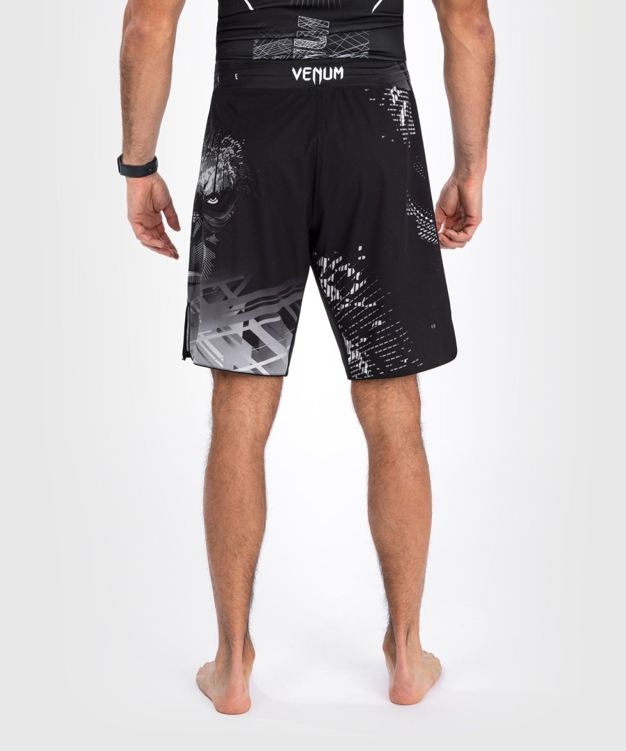 venum gorilla jungle fightshort - černo-bílé