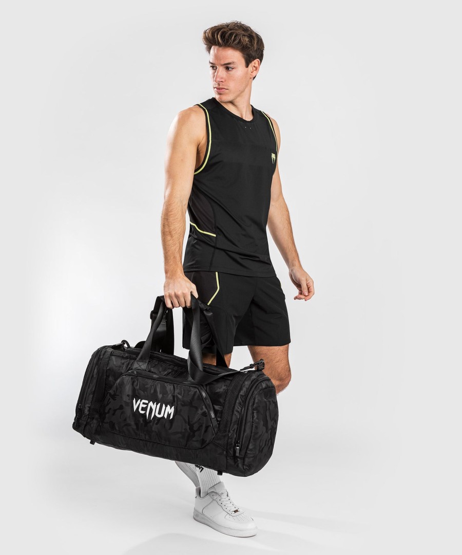 sportovní taška venum trainer lite - černátmavě maskáčová