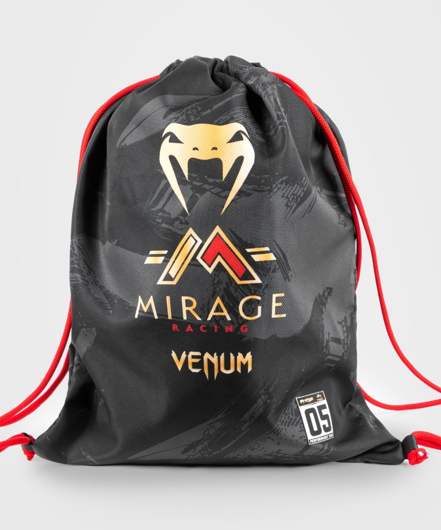 taška se stahovací šňůrkou venum x mirage - černázlatá