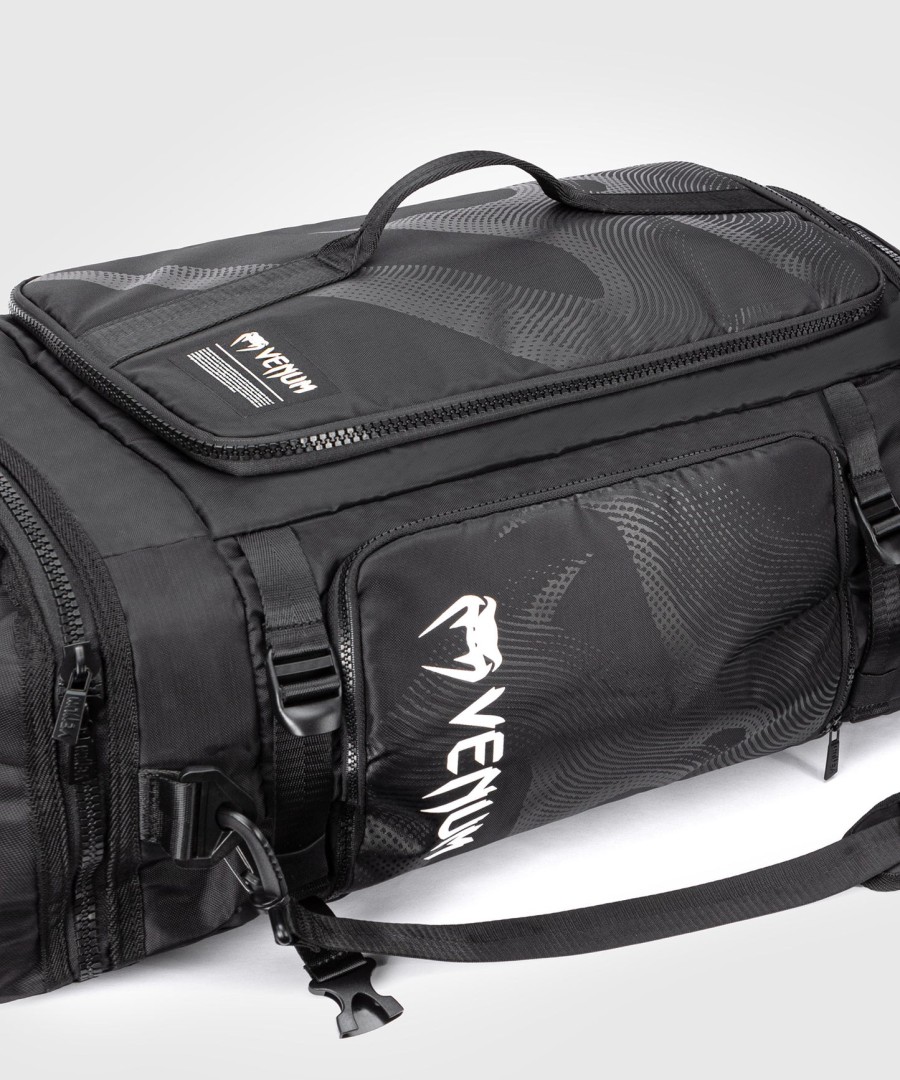 sportovní taška venum trainer hybrid - černá