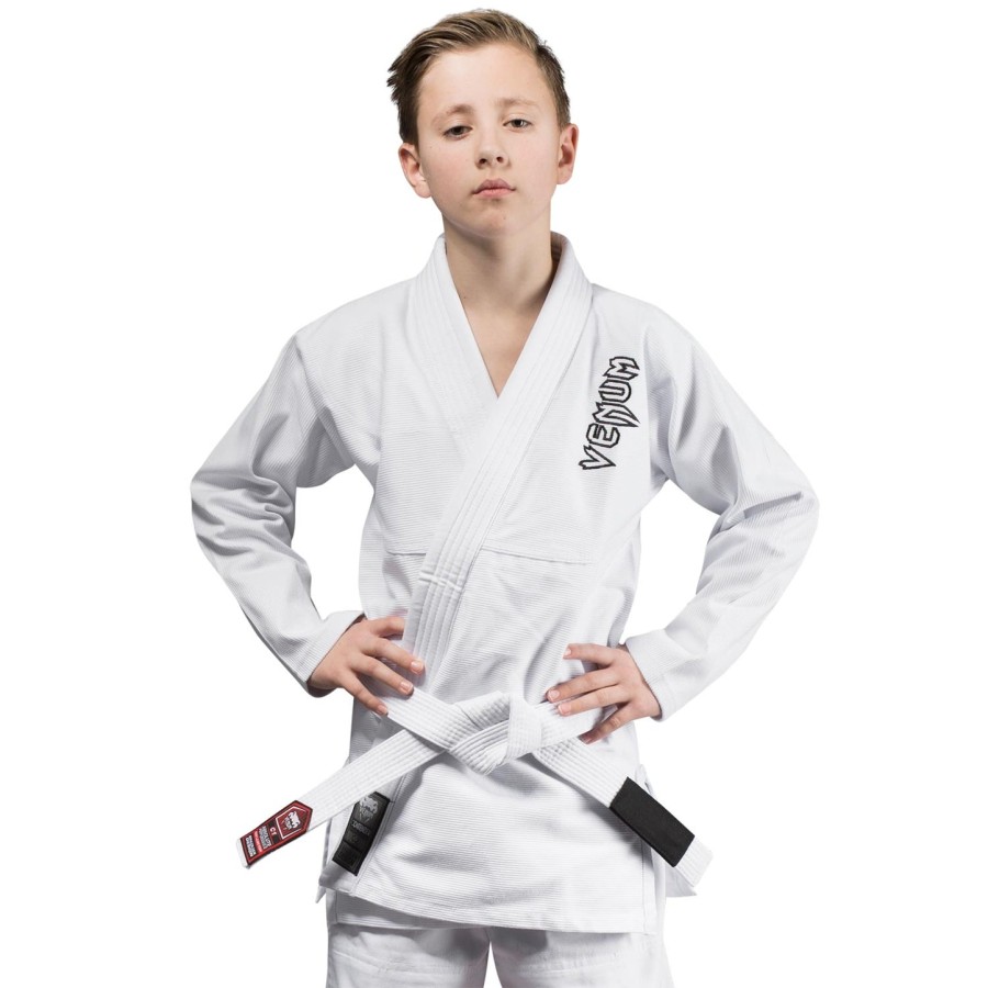 dětské bjj kimono venum contender včetně bílého pásku - bílé