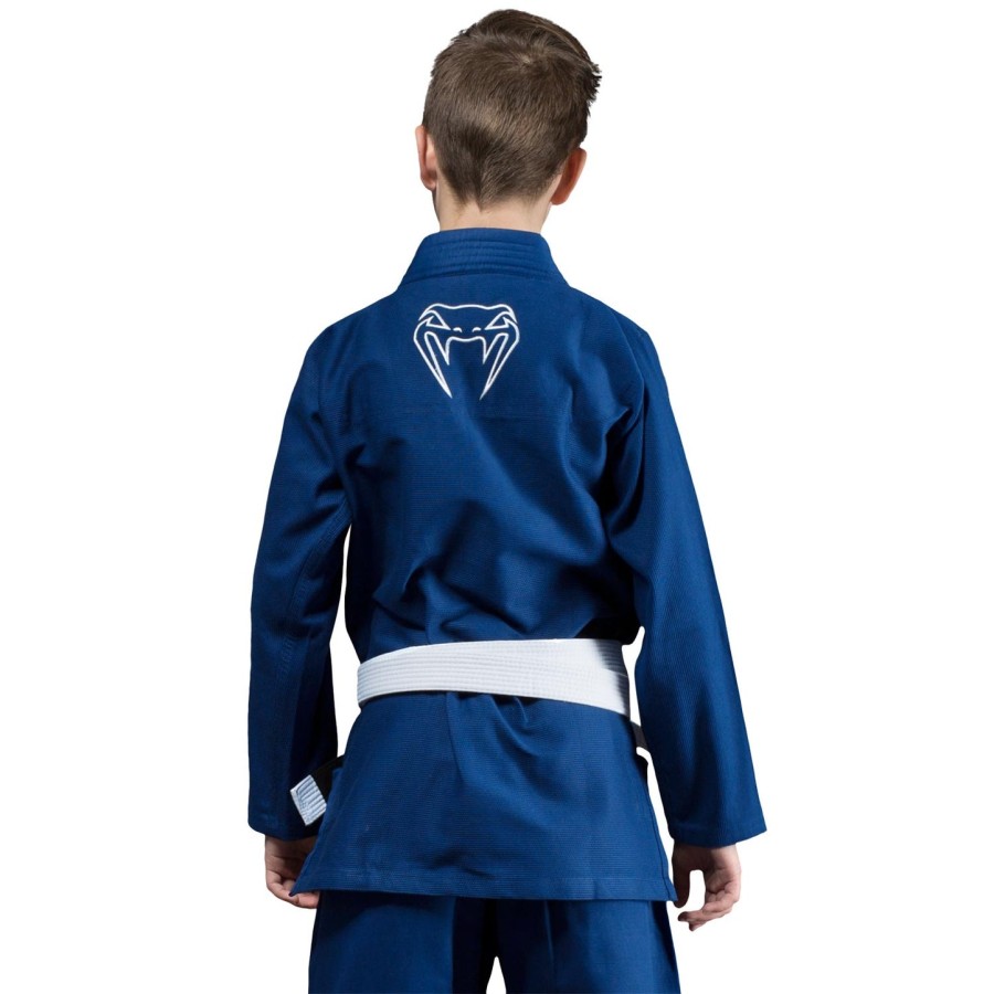dětské bjj kimono venum contender včetně bílého pásku - modré