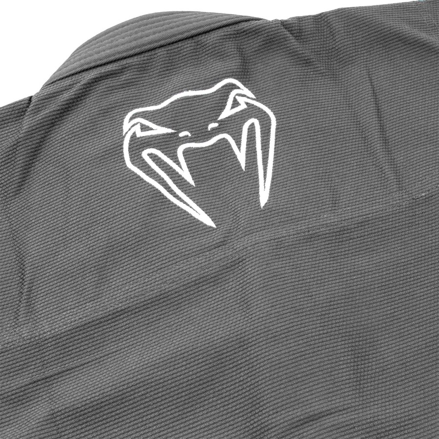 dětské bjj kimono venum contender včetně bílého pásku - šedé