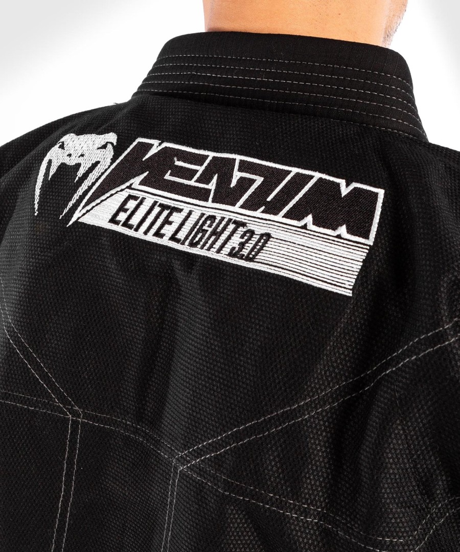 venum elite light 3.0 bjj gi - černá