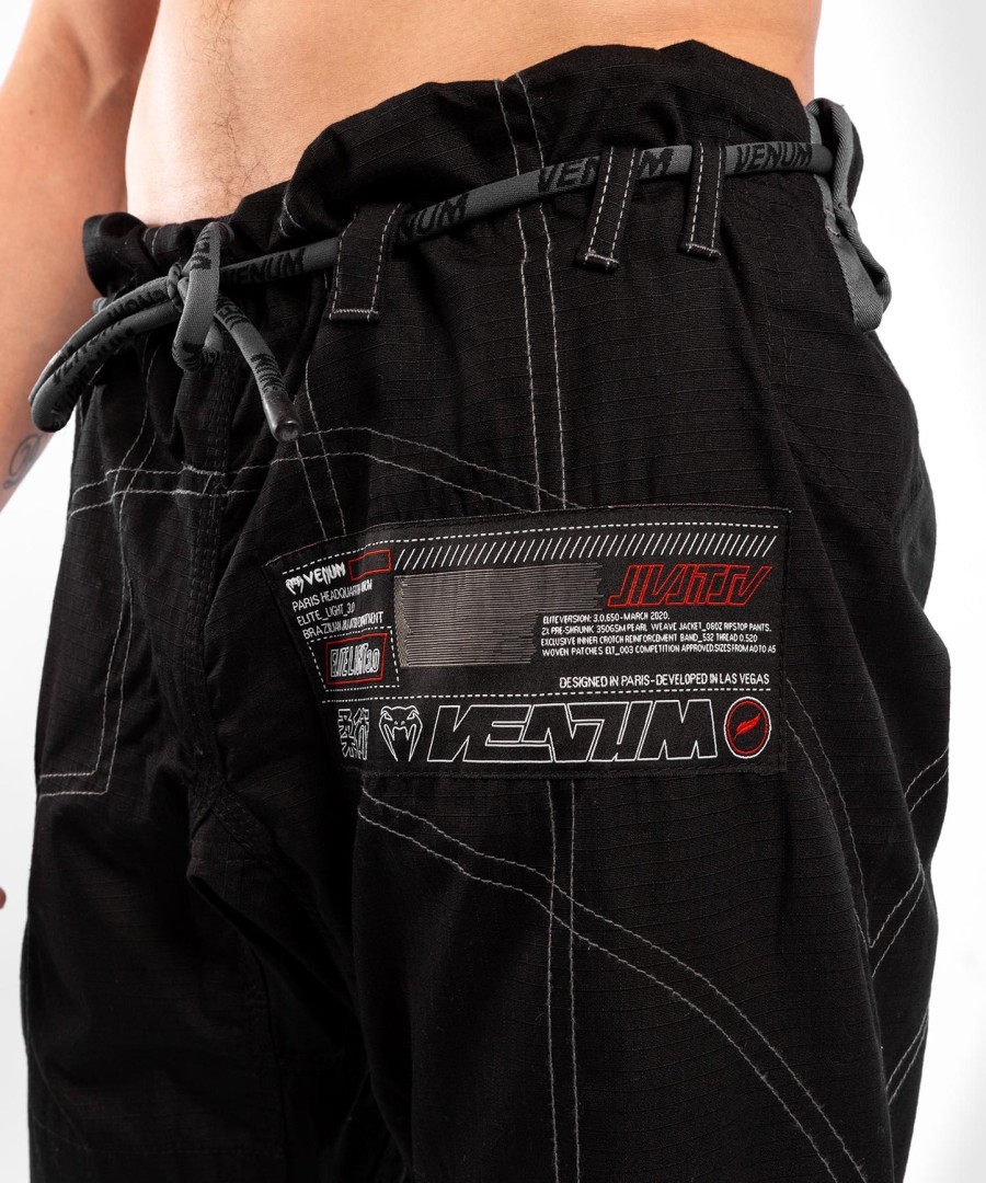 venum elite light 3.0 bjj gi - černá