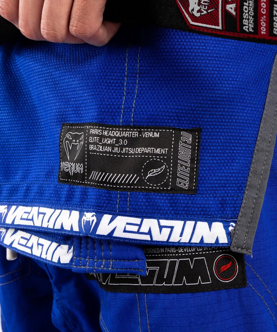 venum elite light 3.0 bjj gi - modrá