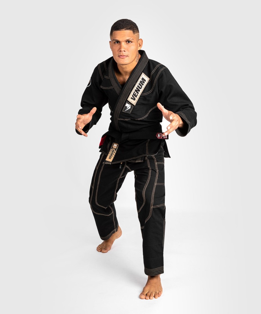 venum elite 4.0 brazilské jiu jitsu gi - černá