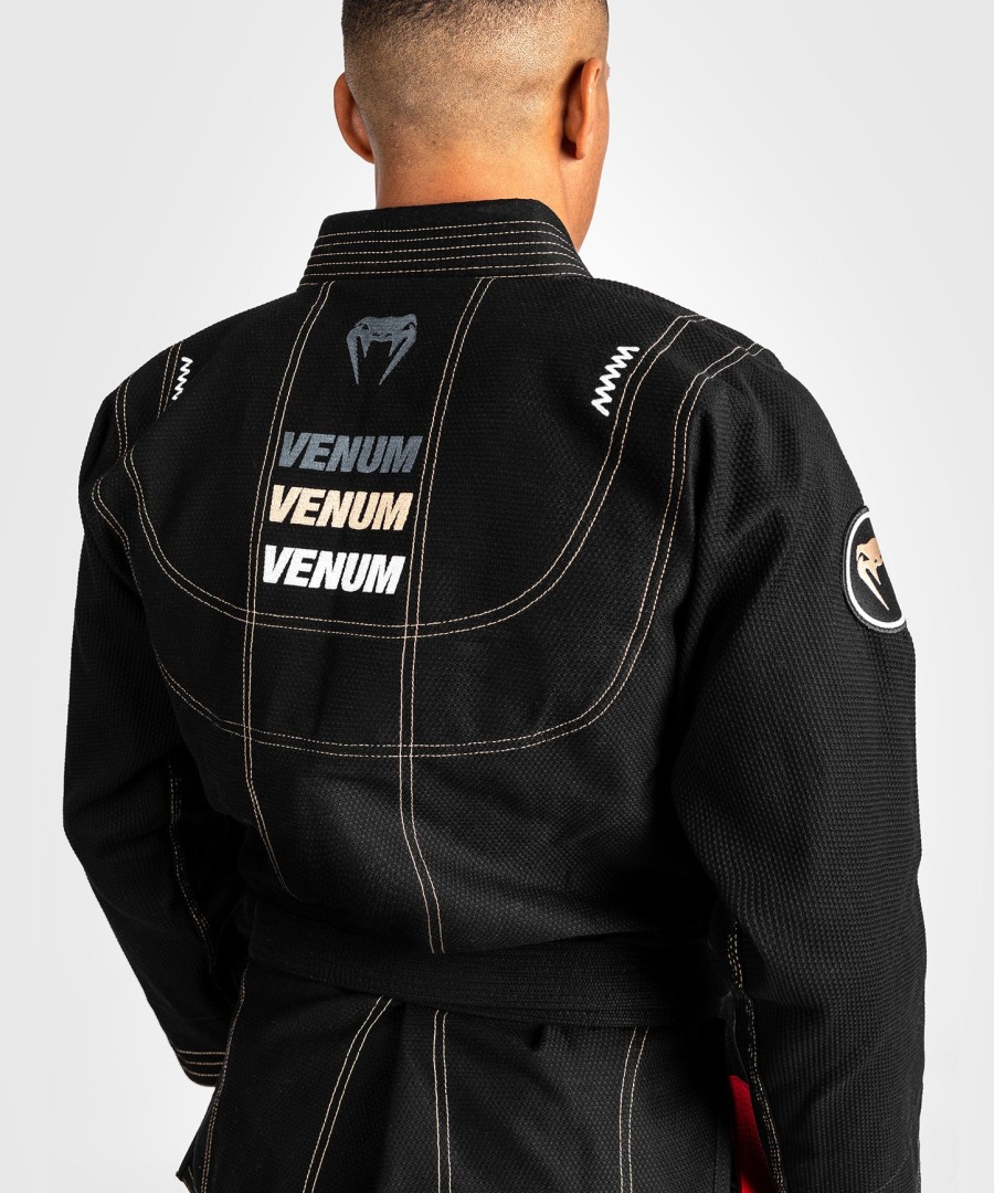venum elite 4.0 brazilské jiu jitsu gi - černá
