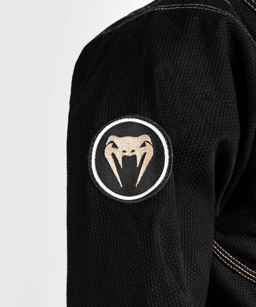 venum elite 4.0 brazilské jiu jitsu gi - černá