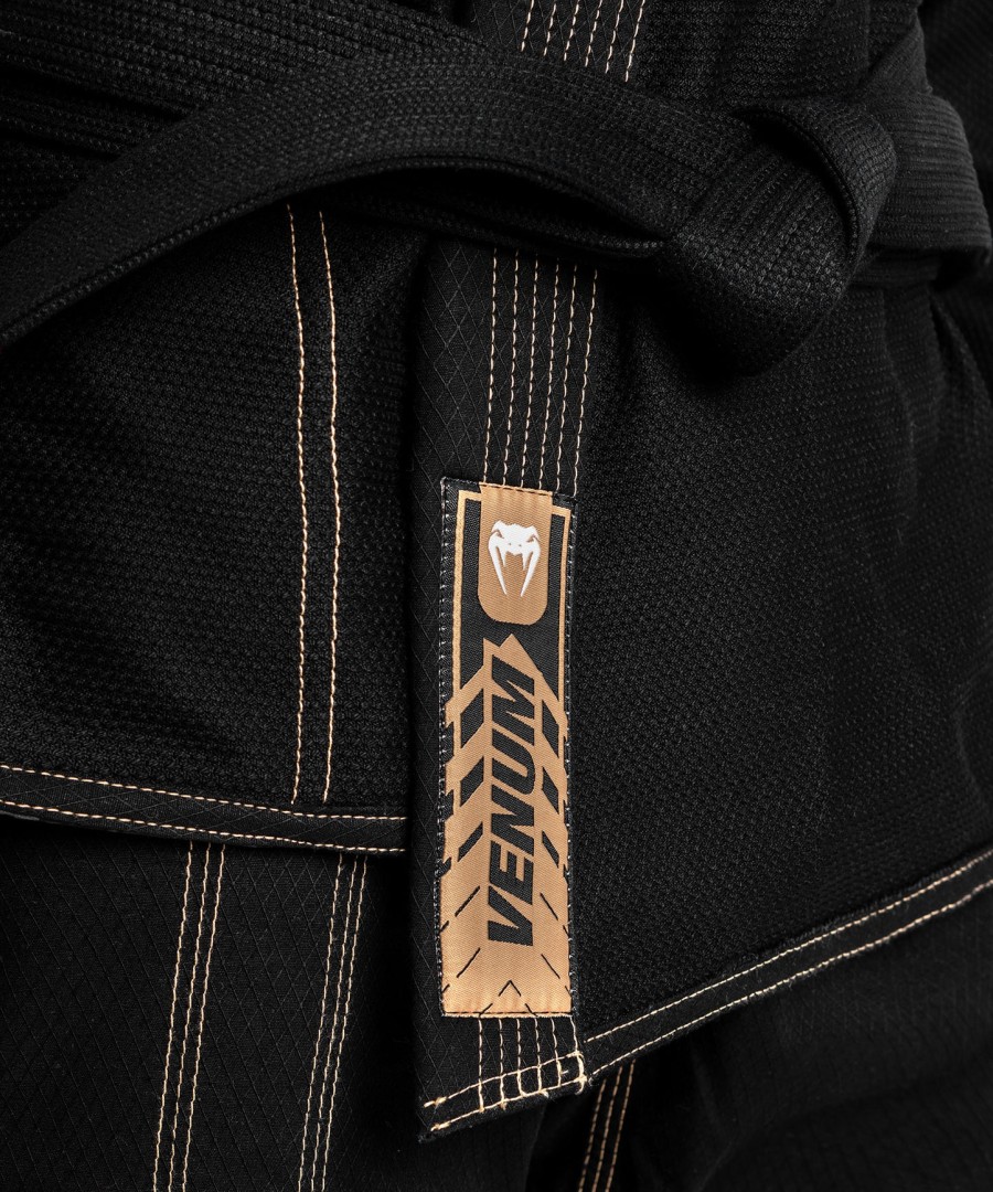 venum elite 4.0 brazilské jiu jitsu gi - černá