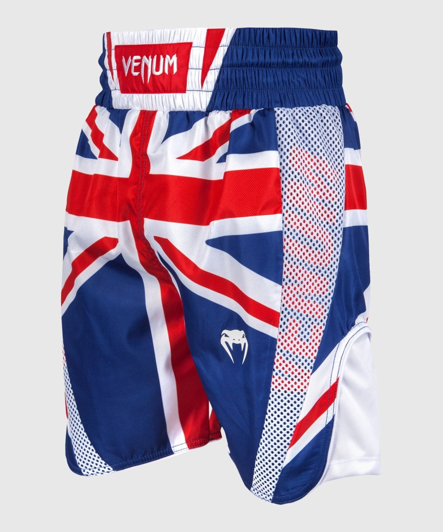 boxerské trenýrky venum elite - uk - modročerveno-bílé