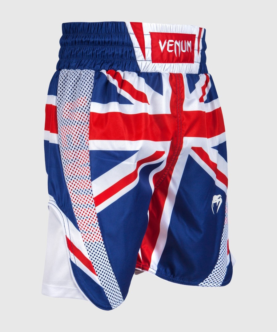 boxerské trenýrky venum elite - uk - modročerveno-bílé