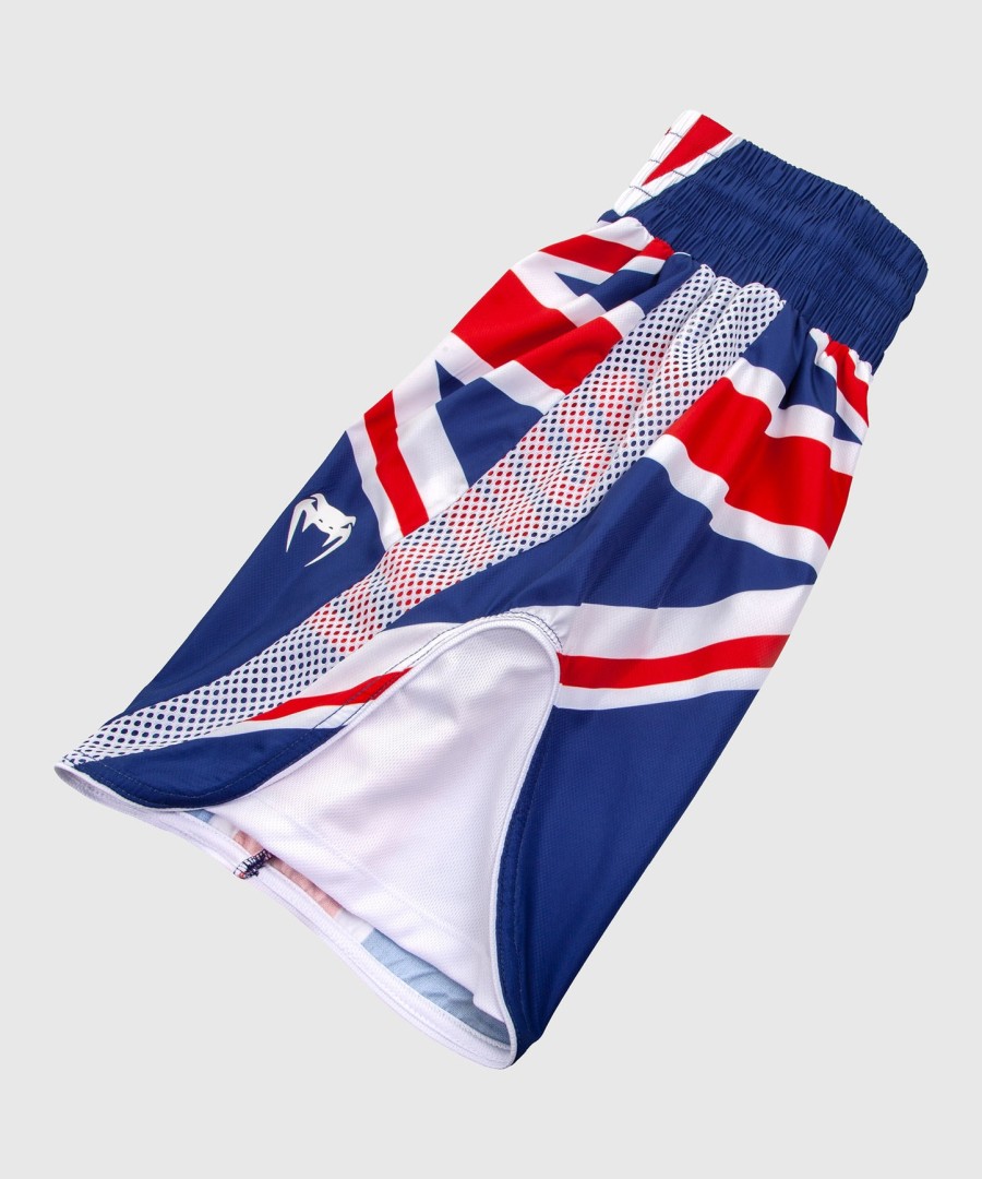 boxerské trenýrky venum elite - uk - modročerveno-bílé