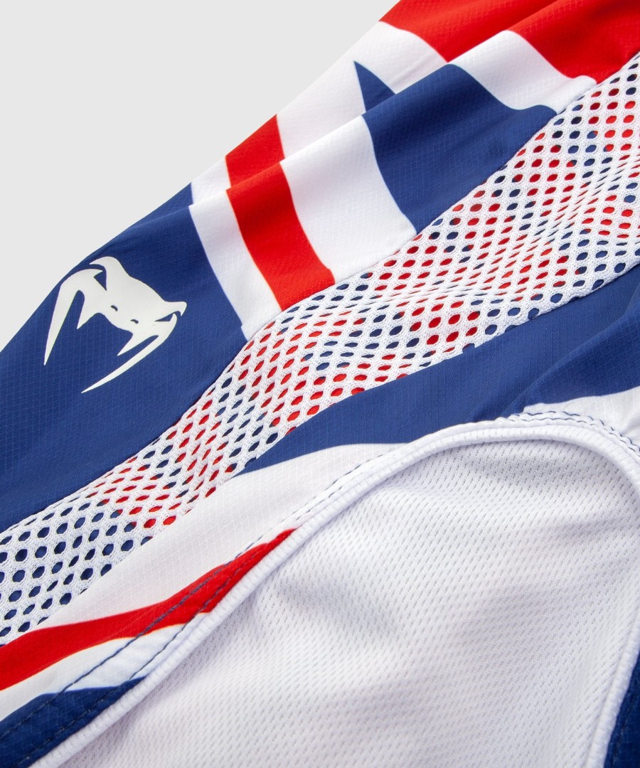 boxerské trenýrky venum elite - uk - modročerveno-bílé