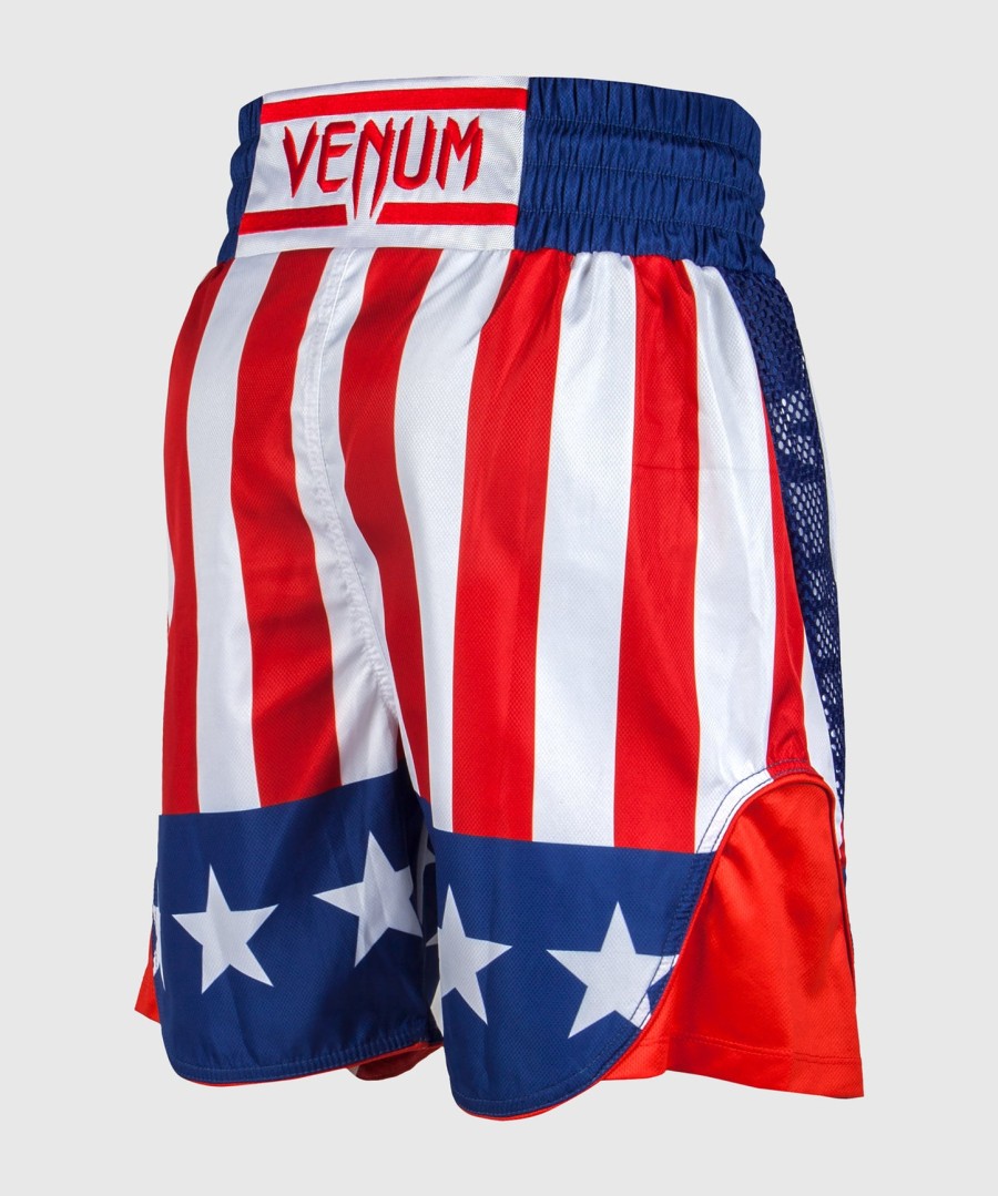 boxerské trenýrky venum elite - usa - červeno-bílo-modré - exkluzivní