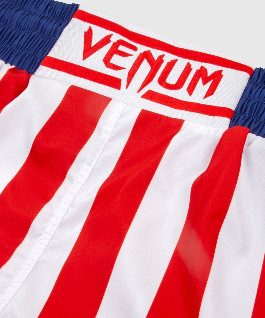 boxerské trenýrky venum elite - usa - červeno-bílo-modré - exkluzivní