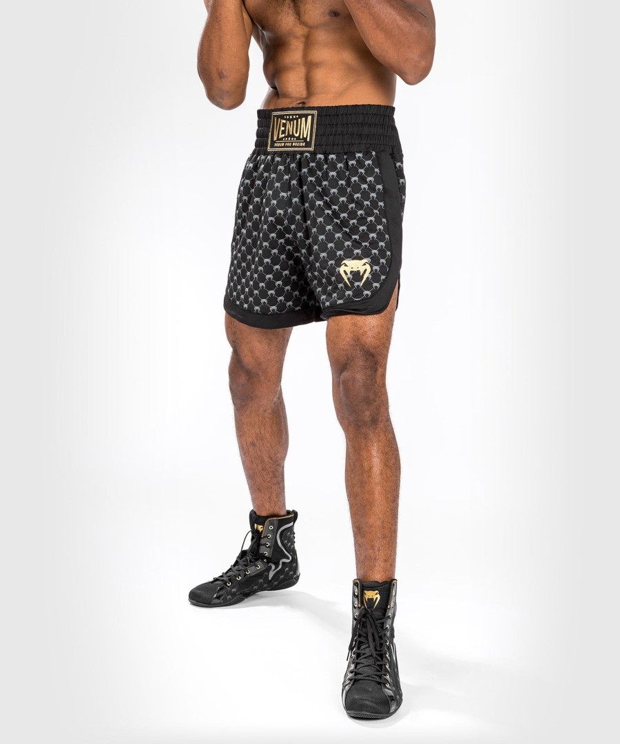 boxerské kraťasy venum monogram - černé