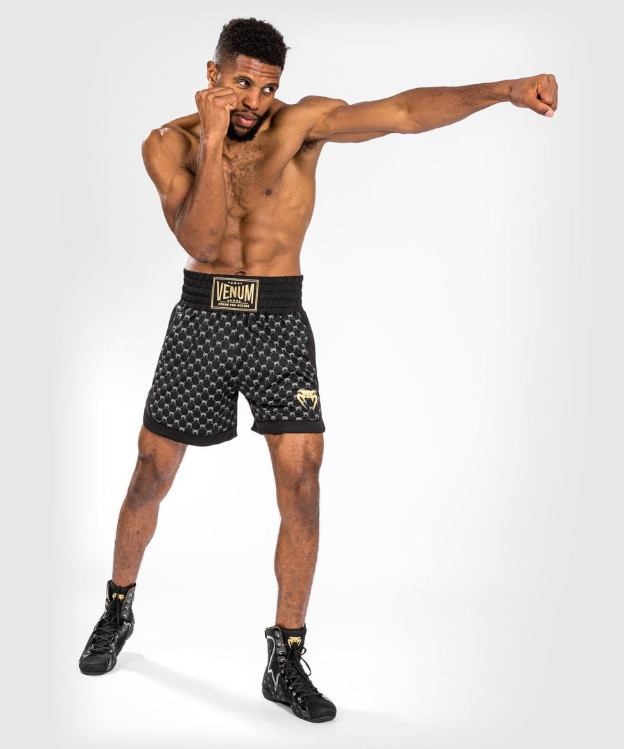 boxerské kraťasy venum monogram - černé