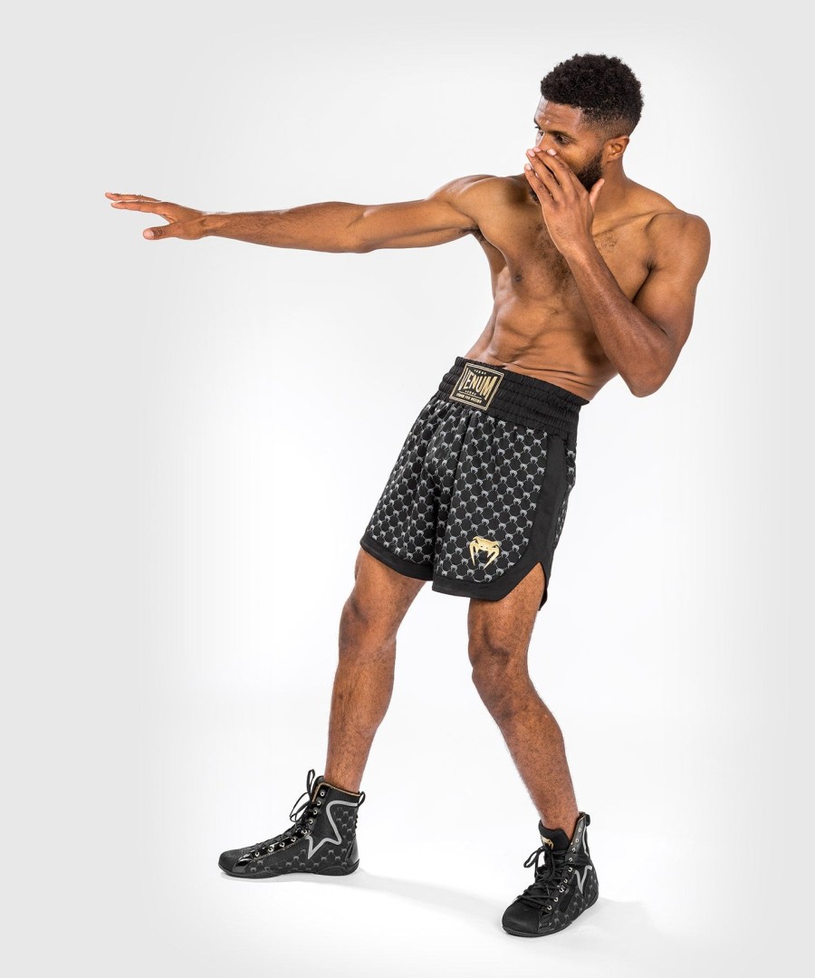 boxerské kraťasy venum monogram - černé