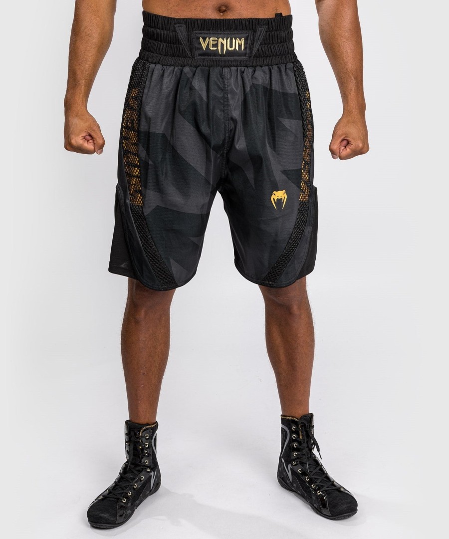 boxerské trenýrky venum razor - černo-zlaté