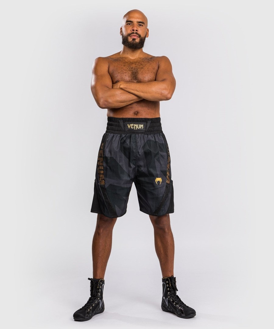 boxerské trenýrky venum razor - černo-zlaté