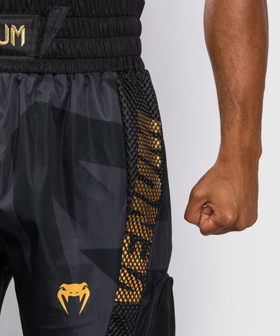 boxerské trenýrky venum razor - černo-zlaté