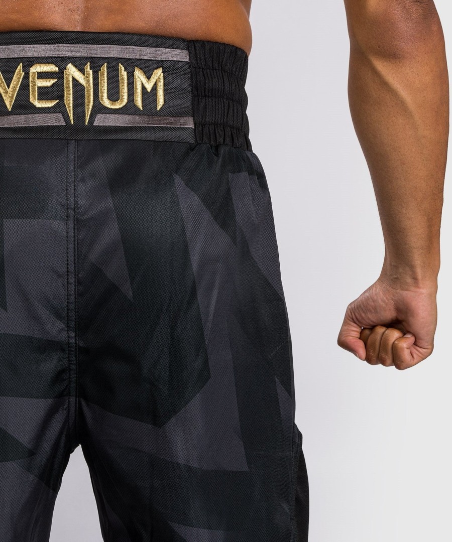 boxerské trenýrky venum razor - černo-zlaté