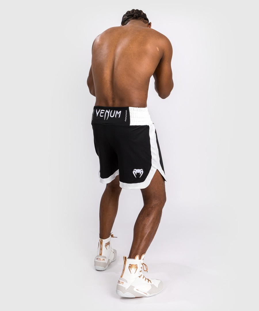 boxerské trenýrky venum classic - černobílé