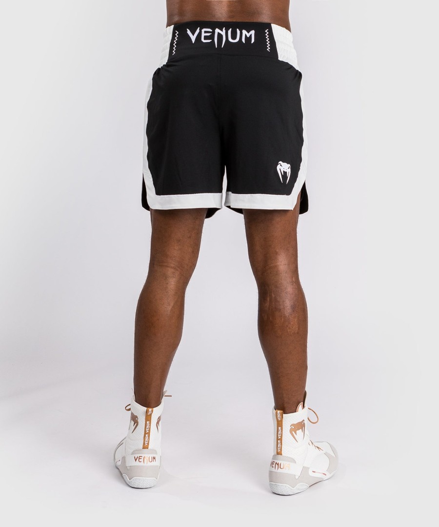 boxerské trenýrky venum classic - černobílé