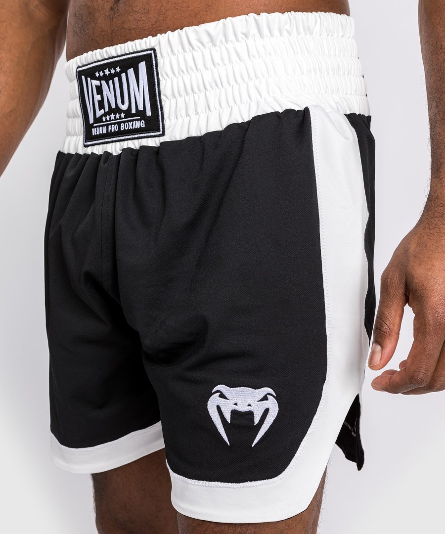 boxerské trenýrky venum classic - černobílé