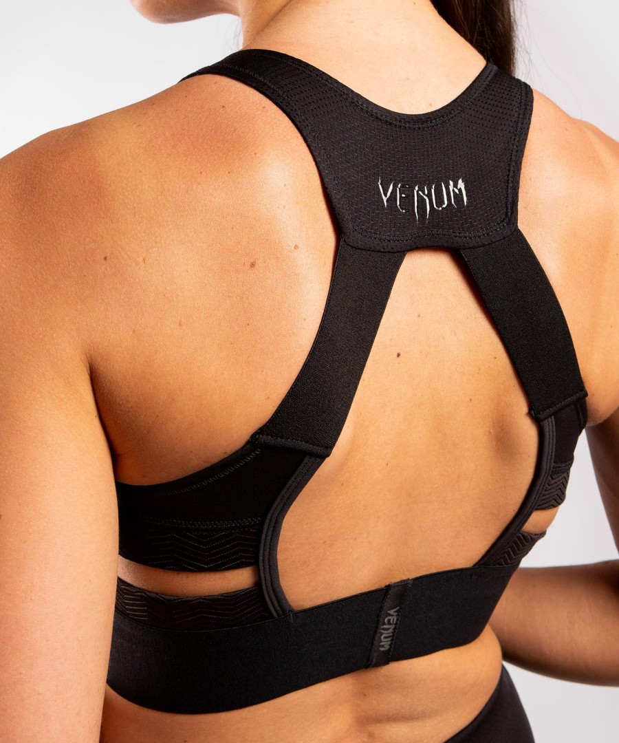 sportovní podprsenka venum g-fit - černáčerná