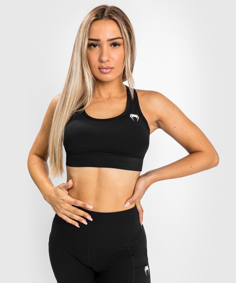 sportovní podprsenky venum essential medium impact - černé