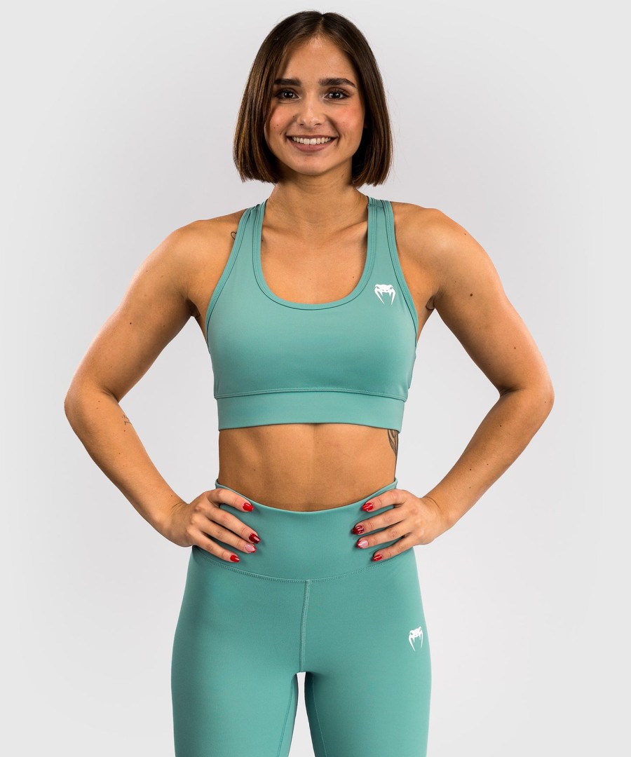 dámská sportovní podprsenka venum essential medium impact - aqua zelená
