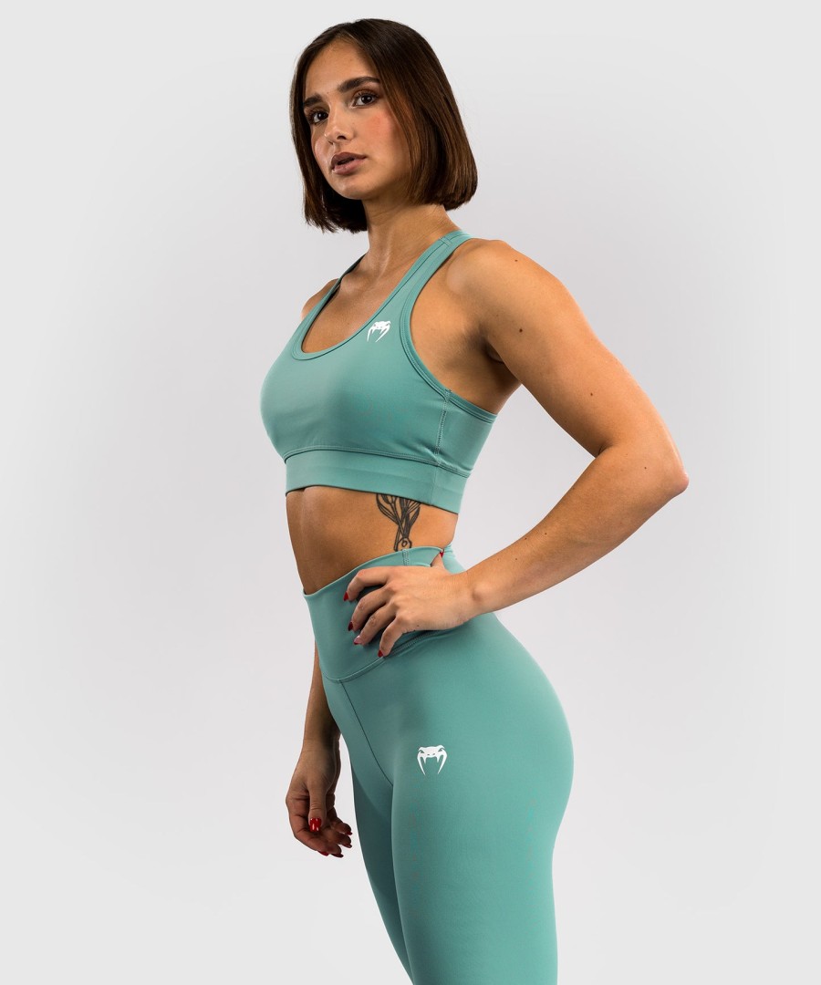 dámská sportovní podprsenka venum essential medium impact - aqua zelená