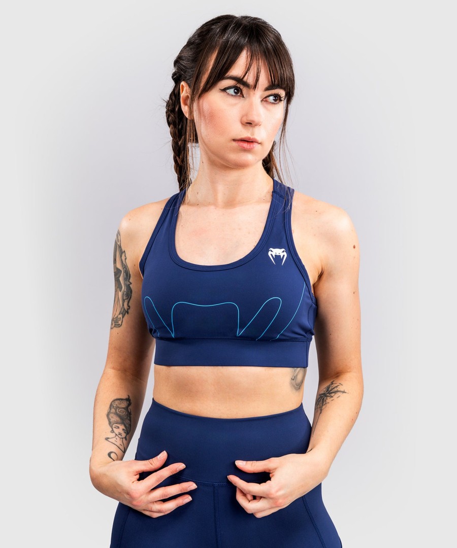dámská sportovní podprsenka venum x top rank original - tmavě modrá