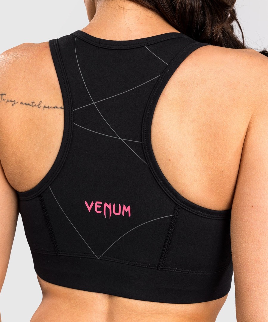 sportovní podprsenka venum tactical xt - černástorm grey