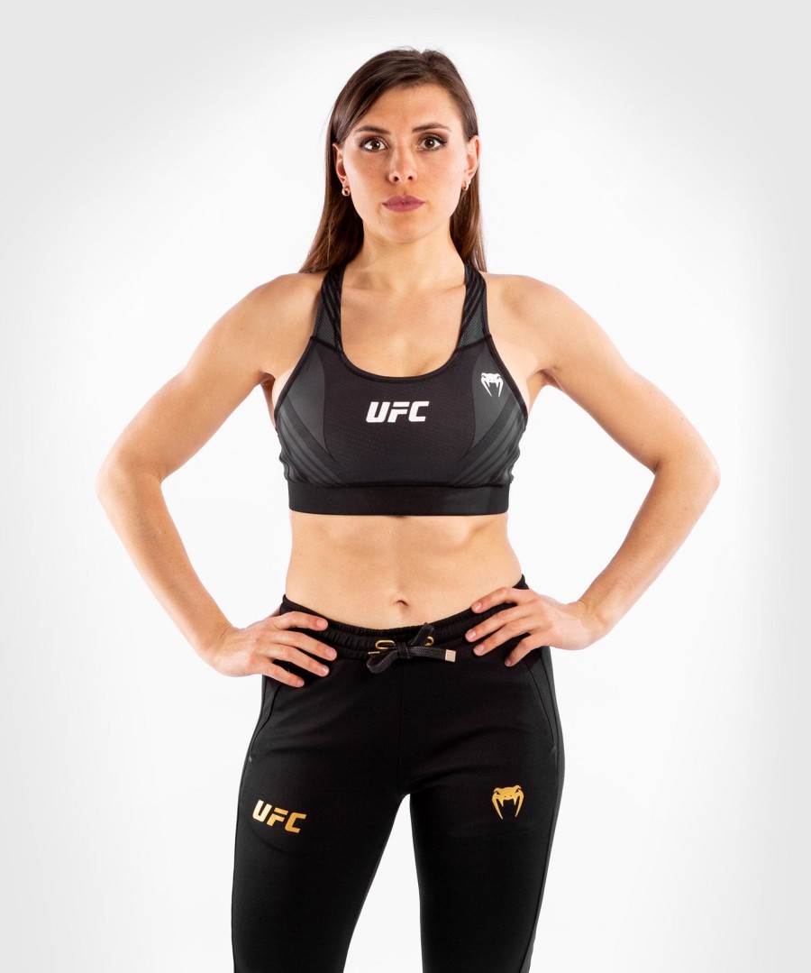dámská sportovní podprsenka ufc venum authentic fight night - černá