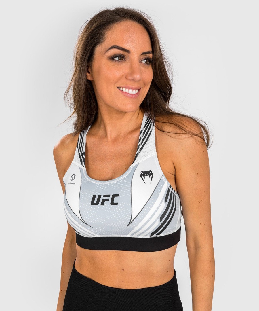 dámská sportovní podprsenka ufc venum authentic fight night 1.0 - bílá