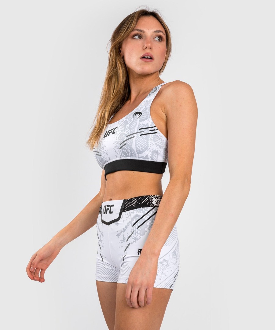 dámská sportovní podprsenka ufc adrenaline by venum authentic fight night - bílá