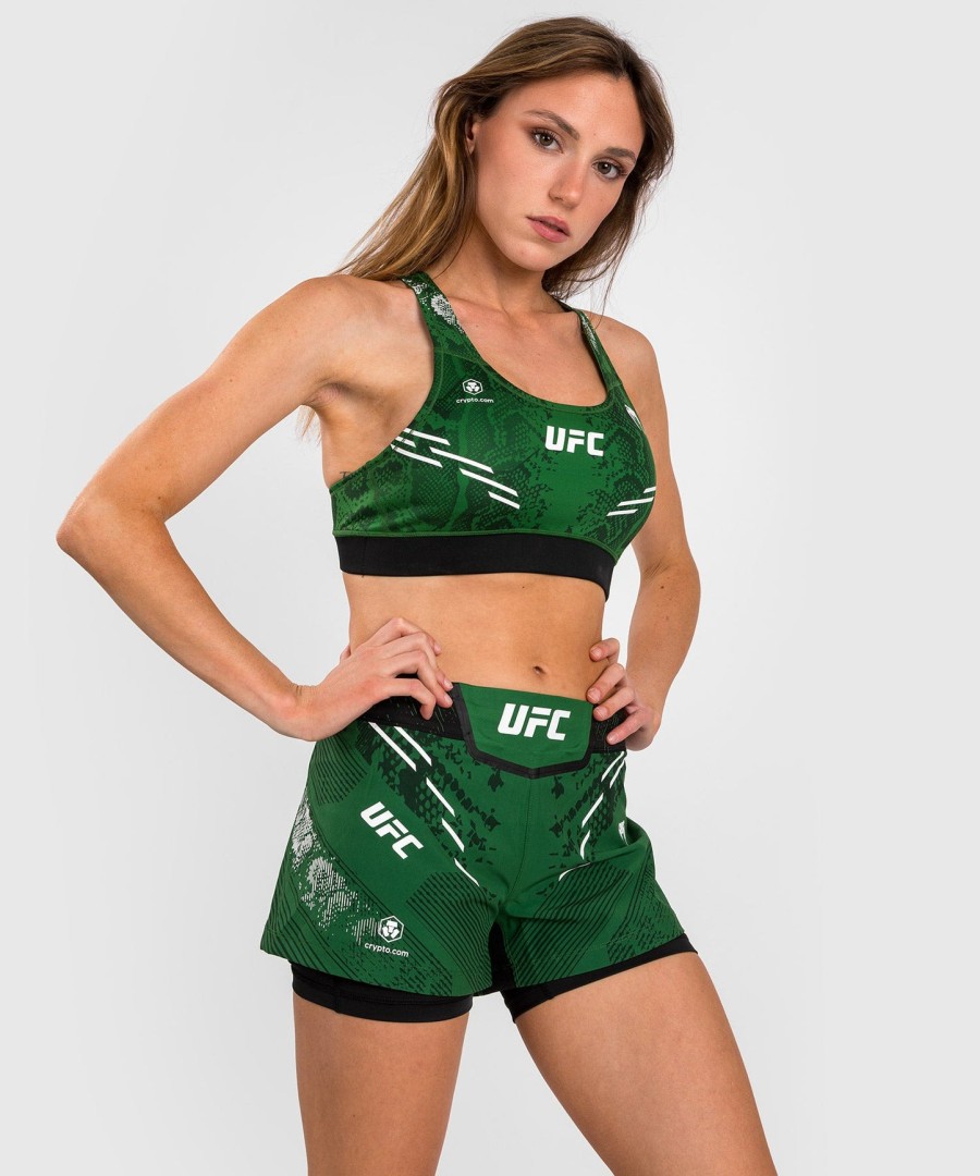 dámská sportovní podprsenka ufc adrenaline by venum authentic fight night - zelená