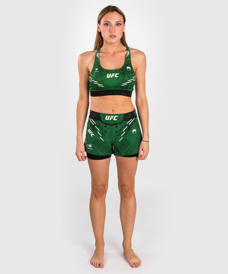 dámská sportovní podprsenka ufc adrenaline by venum authentic fight night - zelená