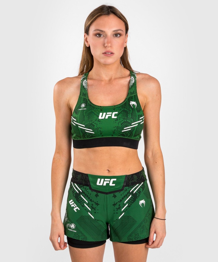 dámská sportovní podprsenka ufc adrenaline by venum authentic fight night - zelená