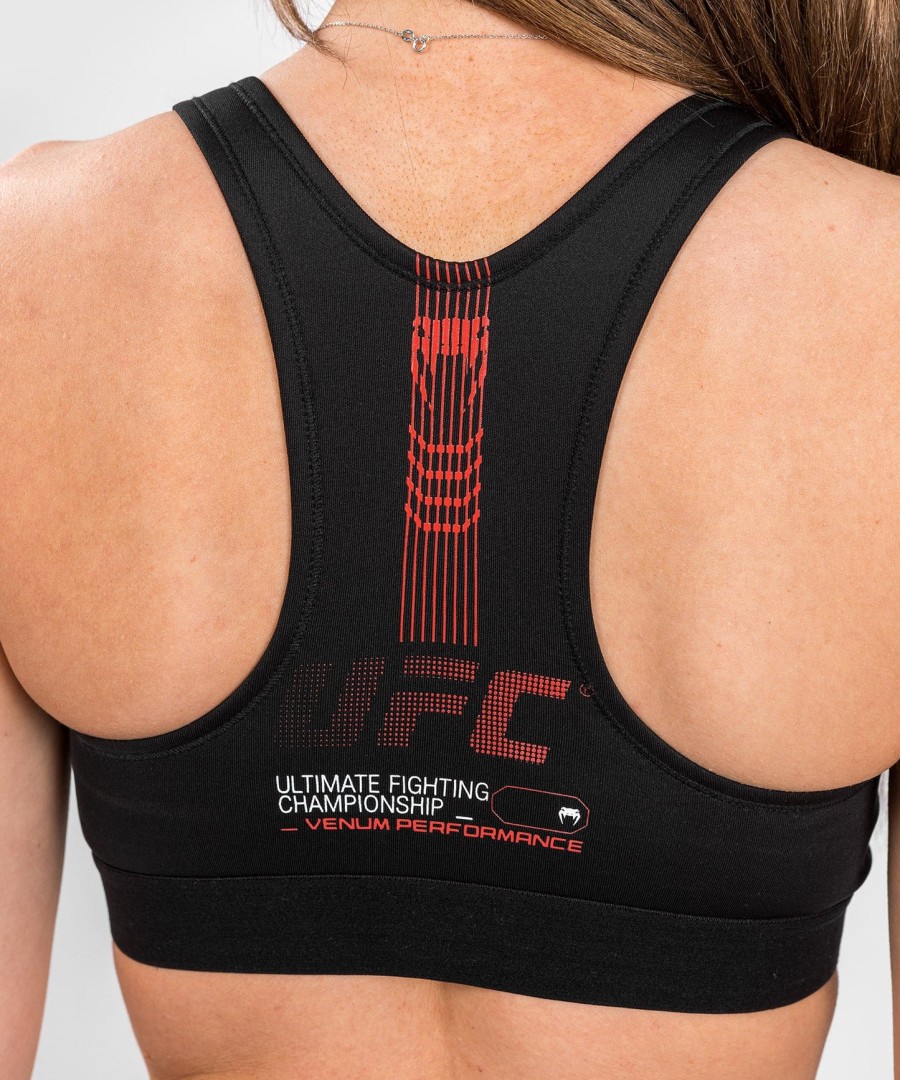 dámská sportovní podprsenka ufc adrenaline by venum fight week - černá