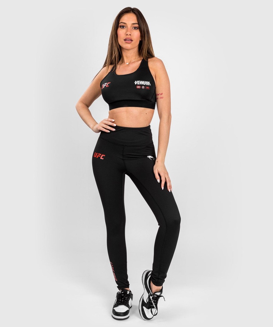 dámská sportovní podprsenka ufc adrenaline by venum fight week - černá