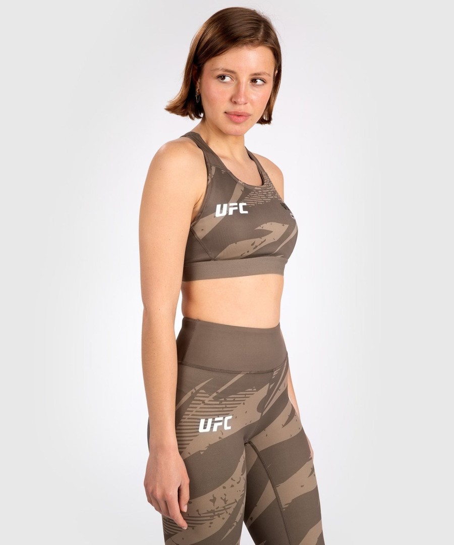 dámská sportovní podprsenka ufc adrenaline by venum fight week - desert camo
