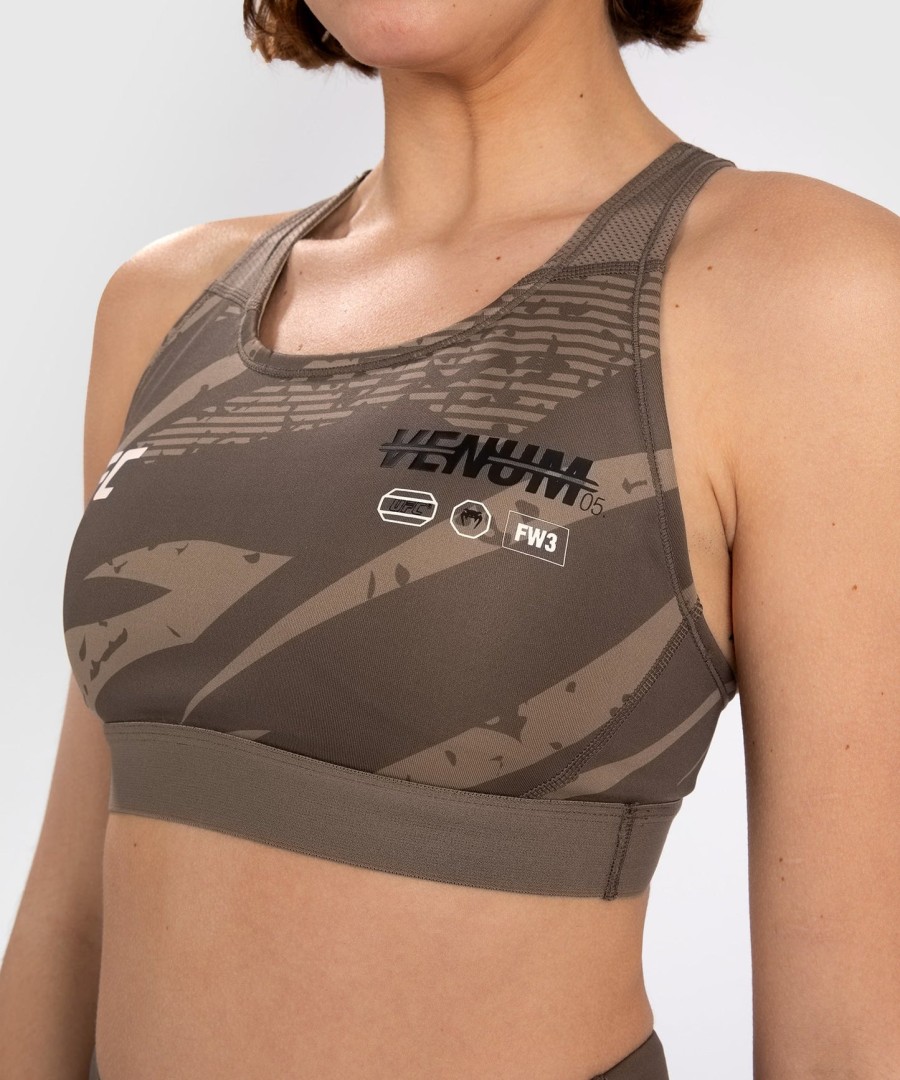 dámská sportovní podprsenka ufc adrenaline by venum fight week - desert camo