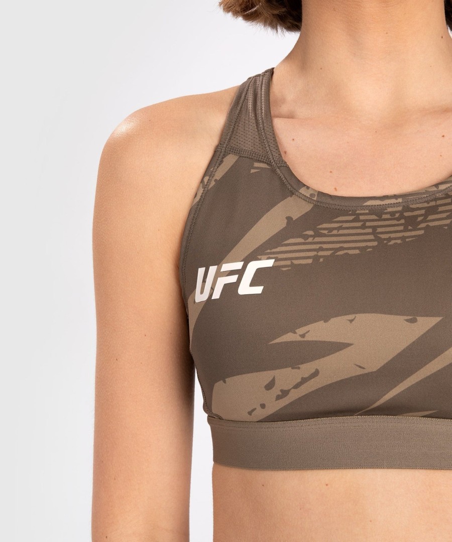 dámská sportovní podprsenka ufc adrenaline by venum fight week - desert camo